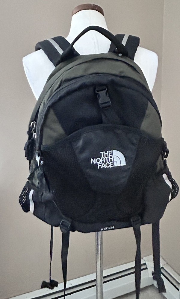 The North Face Recon Backpack, Olive Green/ Black