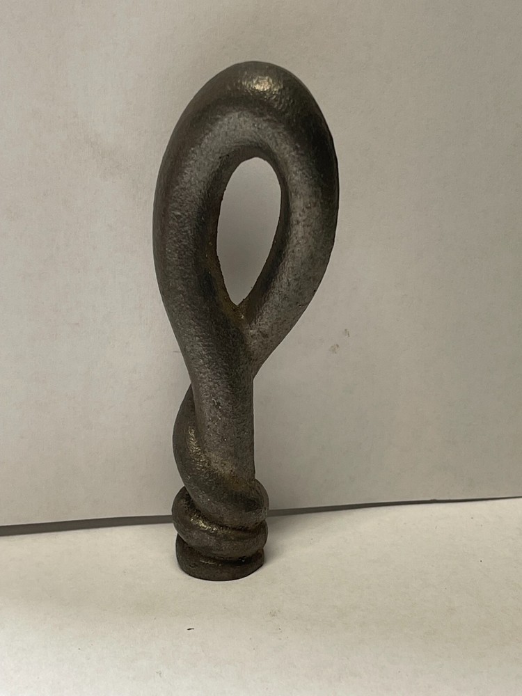Handles for fireplace tools, Cast iron