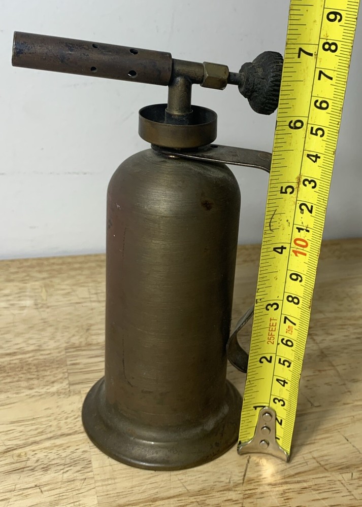 Small Vintage Brass Blowtorch