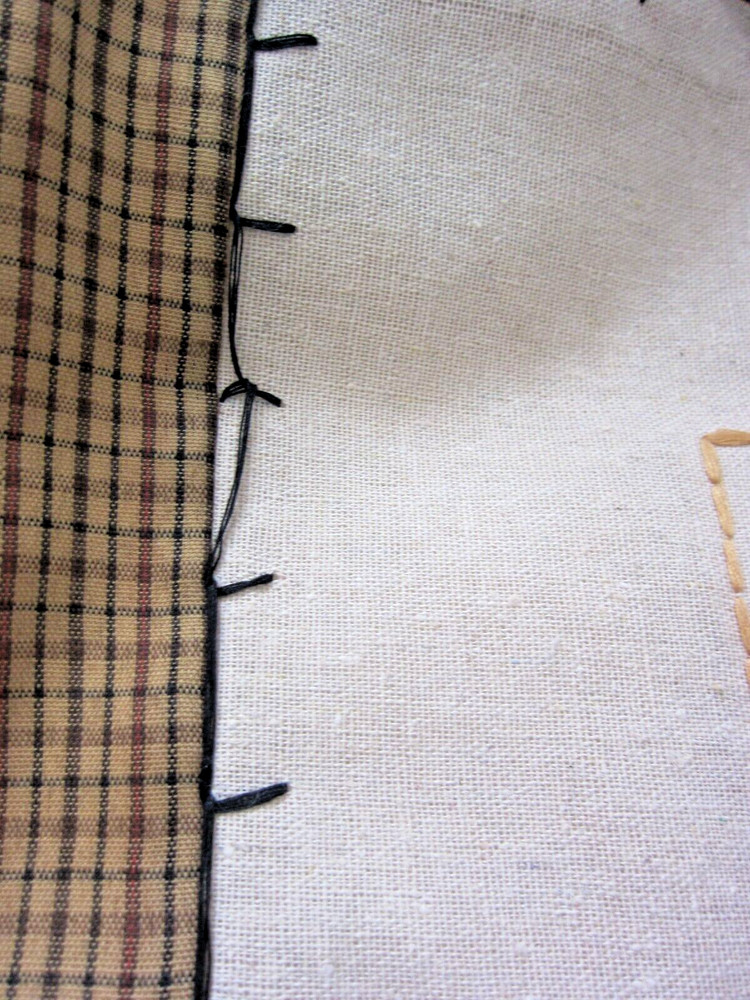 QUILT EMBROIDERED SAMPLER WALL HANGING-HANDMADE!
