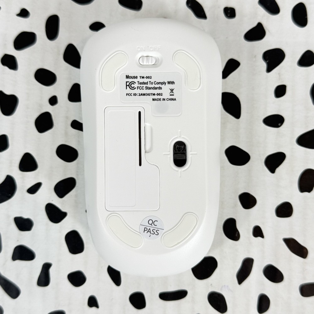 AT&T Wireless White Mouse - NO USB