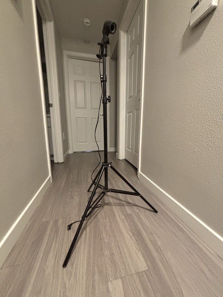 Black Studio Light Stand