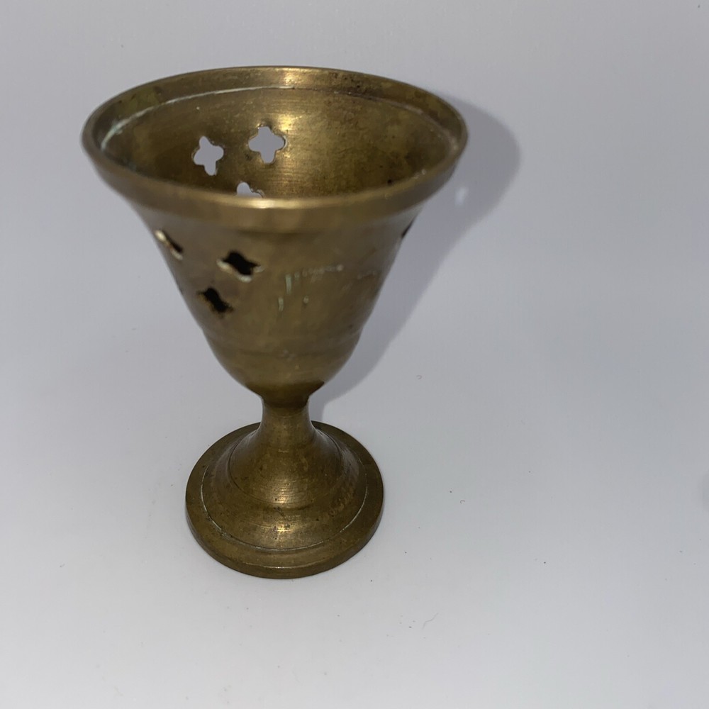 Vintage Brass Incense Holder Slim Burner