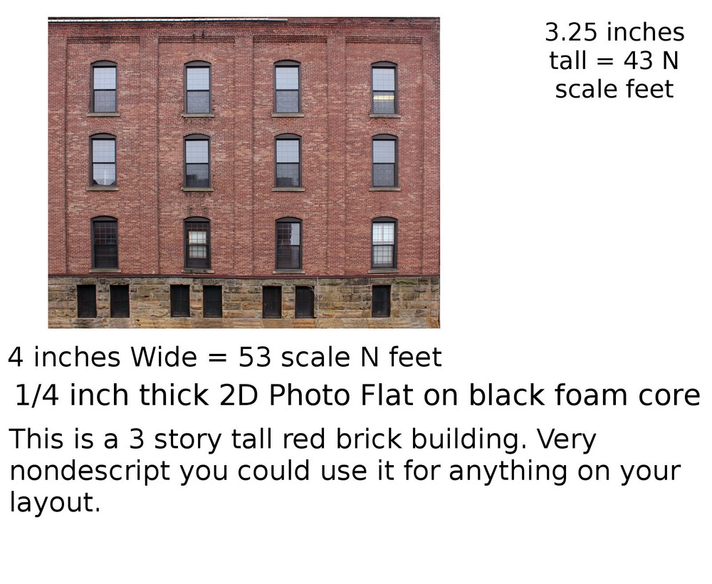 TRACKSIDEFLATS #205 N scale BACKSIDE #2