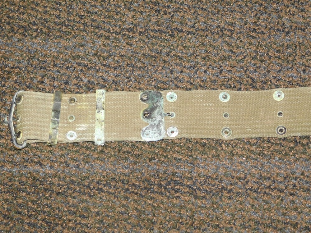 VINTAGE US ARMY WEB BELT