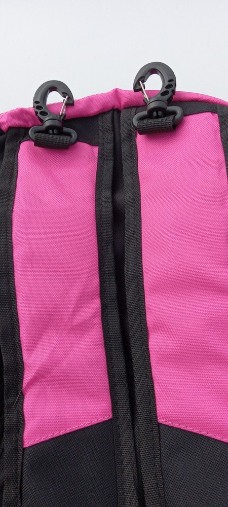 CP Clutch Baseball Back Pack Pink & Black