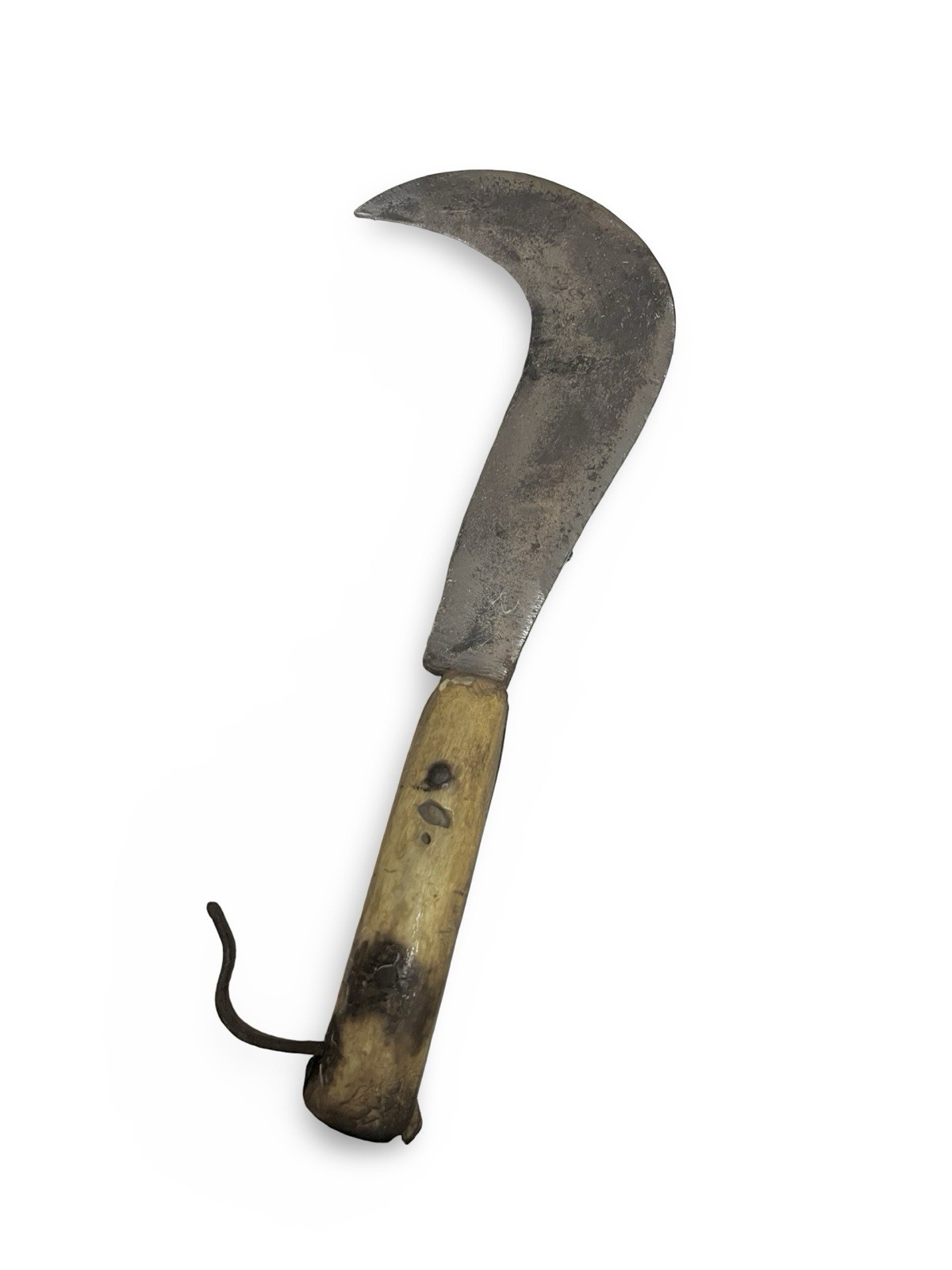 Vintage Billhook Curved Blade Machete Sickle Tobacco Knife Tool Farm 12”