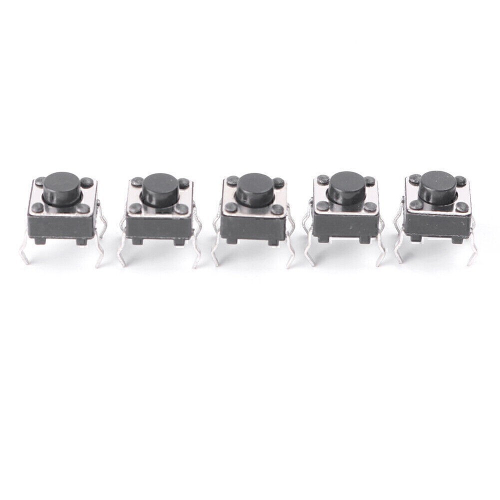 50pcs Push Button Switch Mini Push Button Switch 6x6x5mm