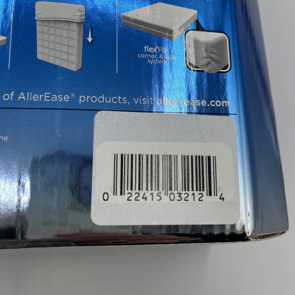 Full Size AllerEase Maximum Mattress Protector - White NEW