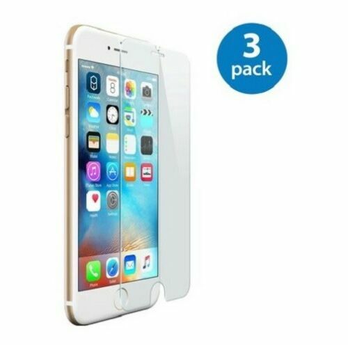 3-Pack iPhone 6s+ 7 8 Plus Tempered GLASS Screen Protector Bubble Free 11Pro Max