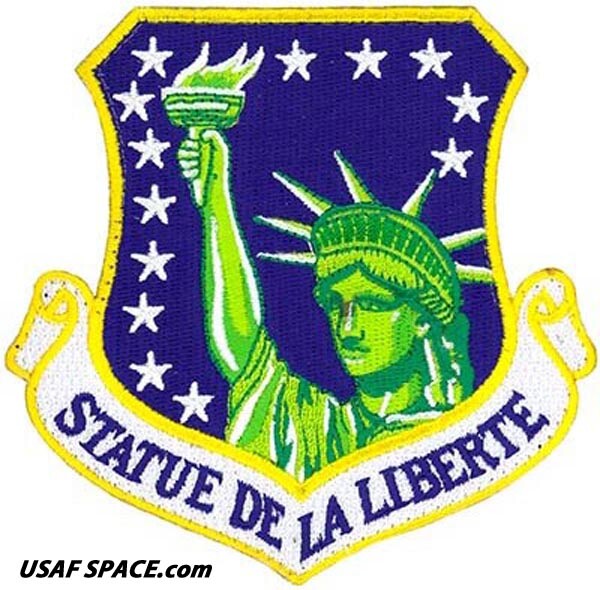 USAF 48th FIGHTER WING - RAF Lakenheath, UK - ORIGINAL AIR FORCE 3.5" VEL PATCH