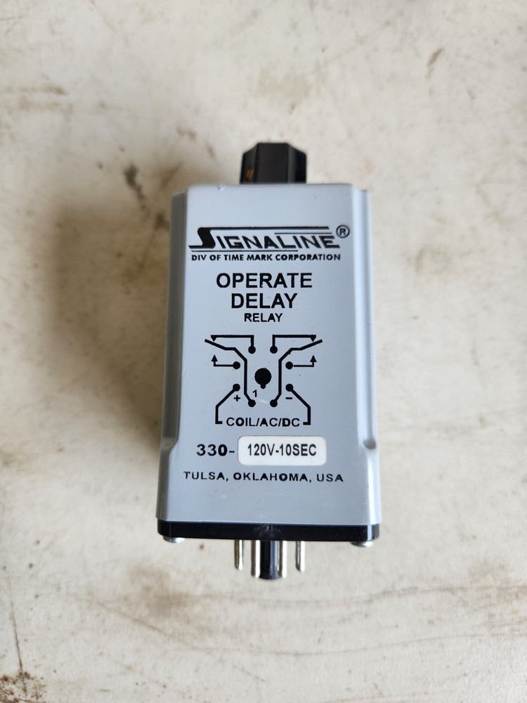 *NOS* Time Mark 330-120V-10 Operate Delay Timer