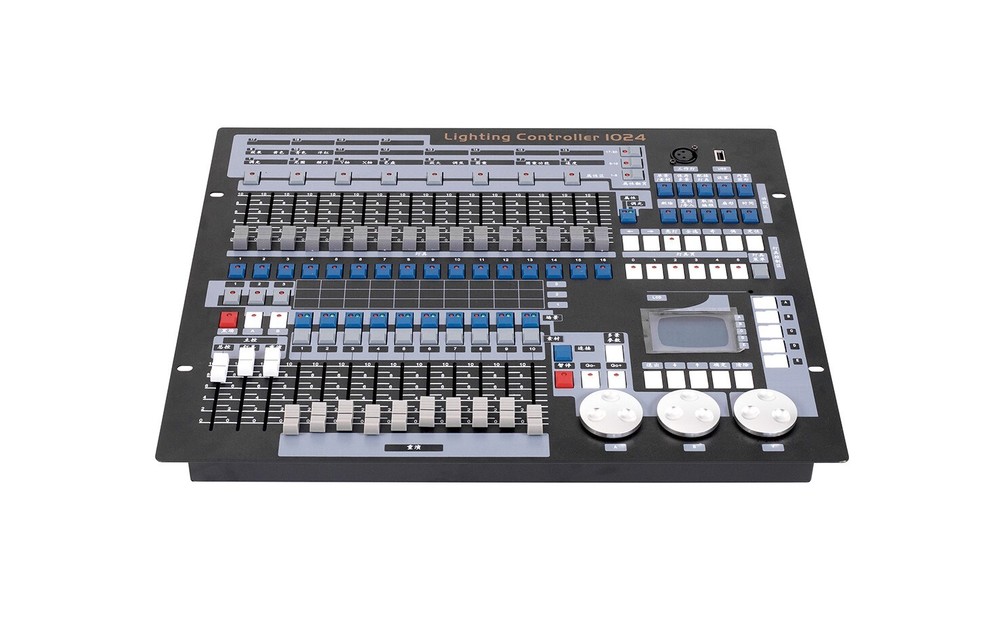 Pearl 1024 stage dj lighting console show club dmx light controller+ flight case