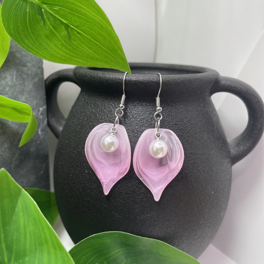 2” Silver-tone Beaded Boho Drop Dangle Earring Set New Free Ship C153
