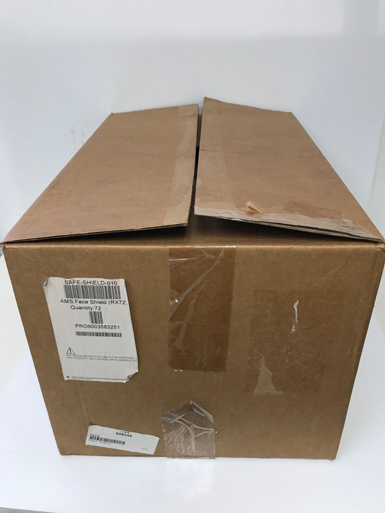 AMERISHIELD RX PROTECTIVE FACE SHIELDS QTY 70 NEW OPEN BOX