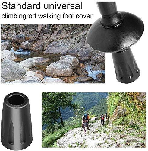 Hiking Pole Replacement Tips 16 Pack Rubber Tips For Walking Sticks Tips Trekkin