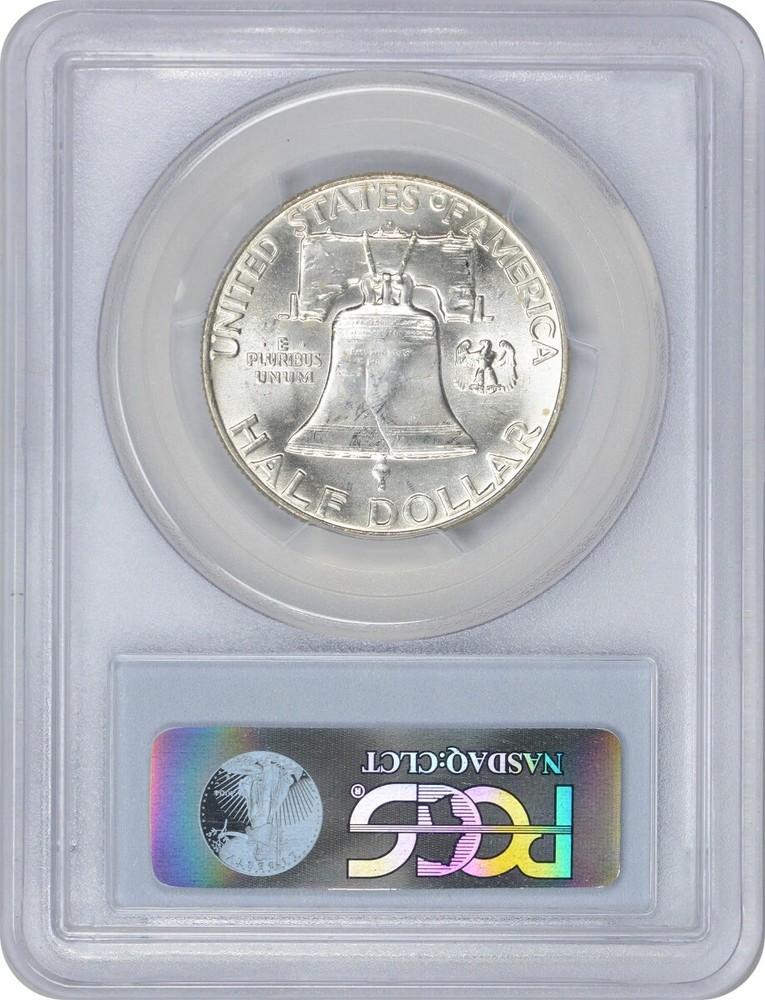 1963-D Franklin Silver Half Dollar MS64FBL PCGS