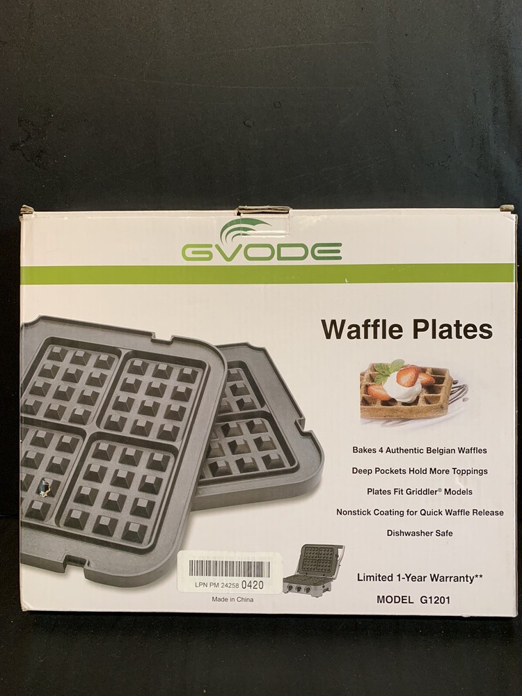 Gvode Waffle Plates for Cuisinart Griddler