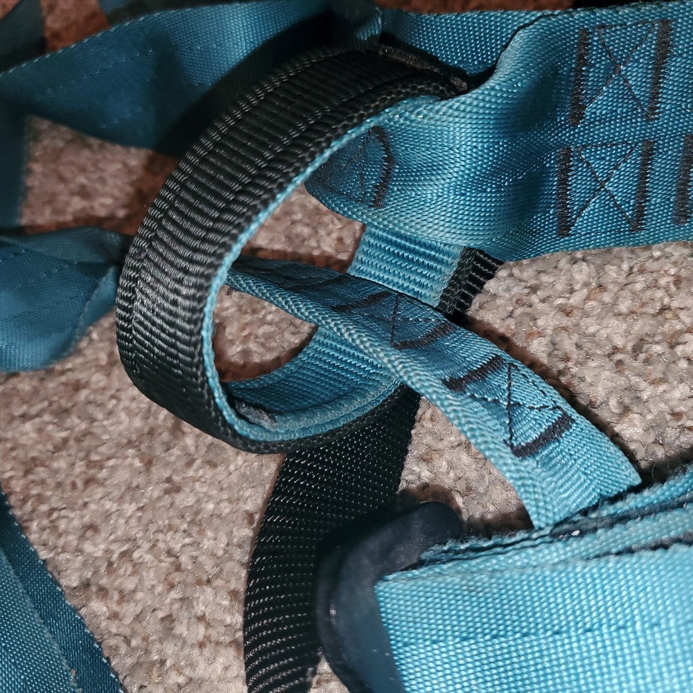 ABC Advanced Base Camp Rappelling Guide Harness Adjustable One Size Blue