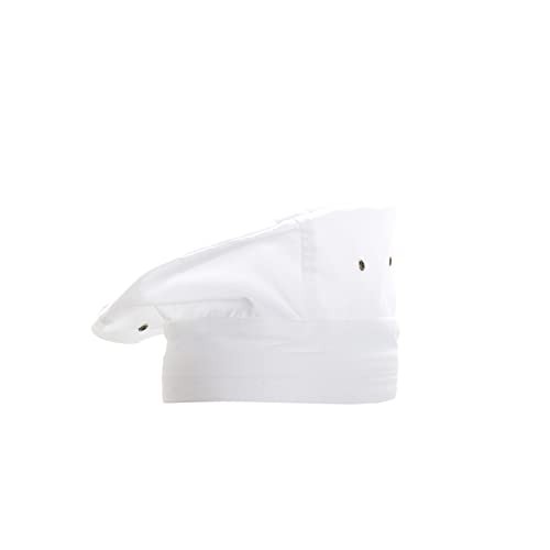 Unisex Chef Toque One Size White