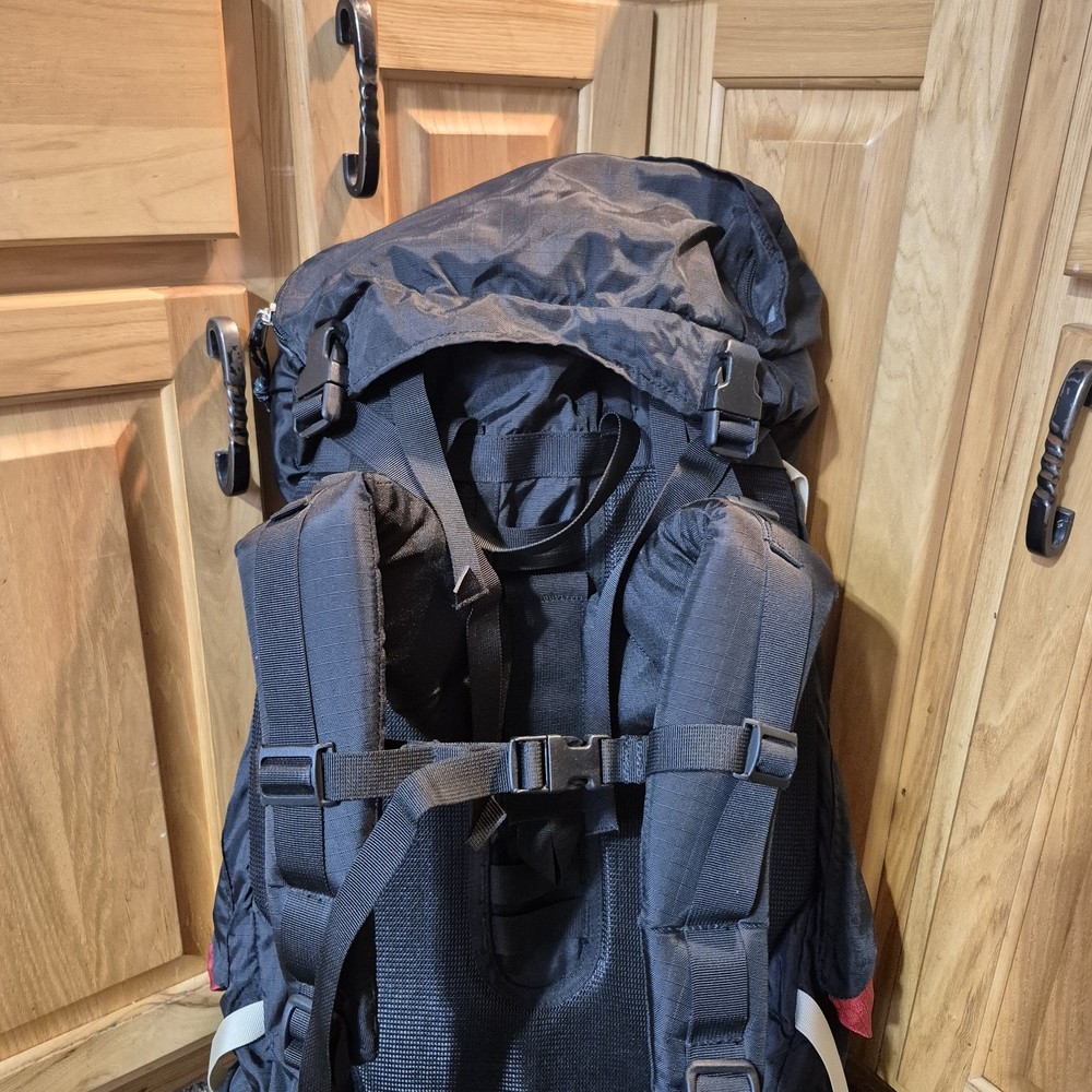 Kelty Comanche 5500 Hiking Backpack Red Black Internal Frame