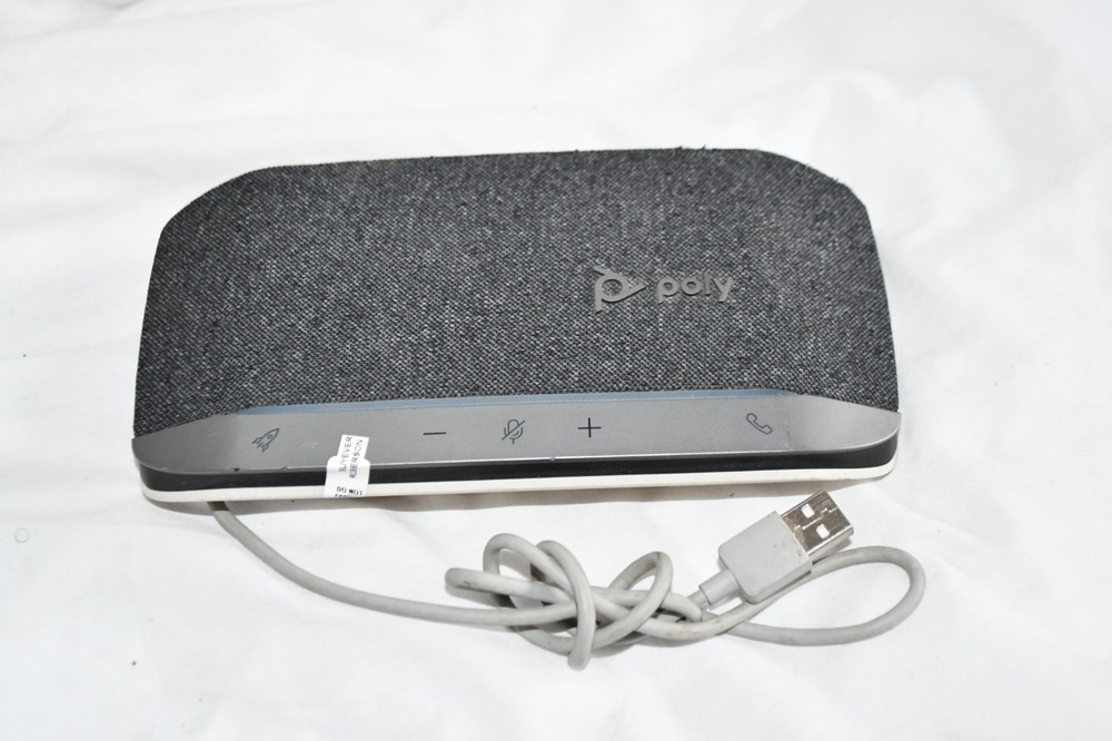 Plantronics Poly Sync 20 SY20 USB-C Smart Speakerphone Eggshell 1a