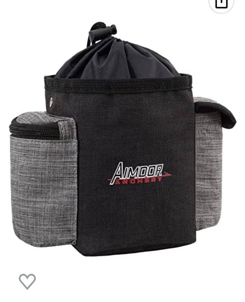 2 - Aimdor Archery Release Pouch Drawstring Closure