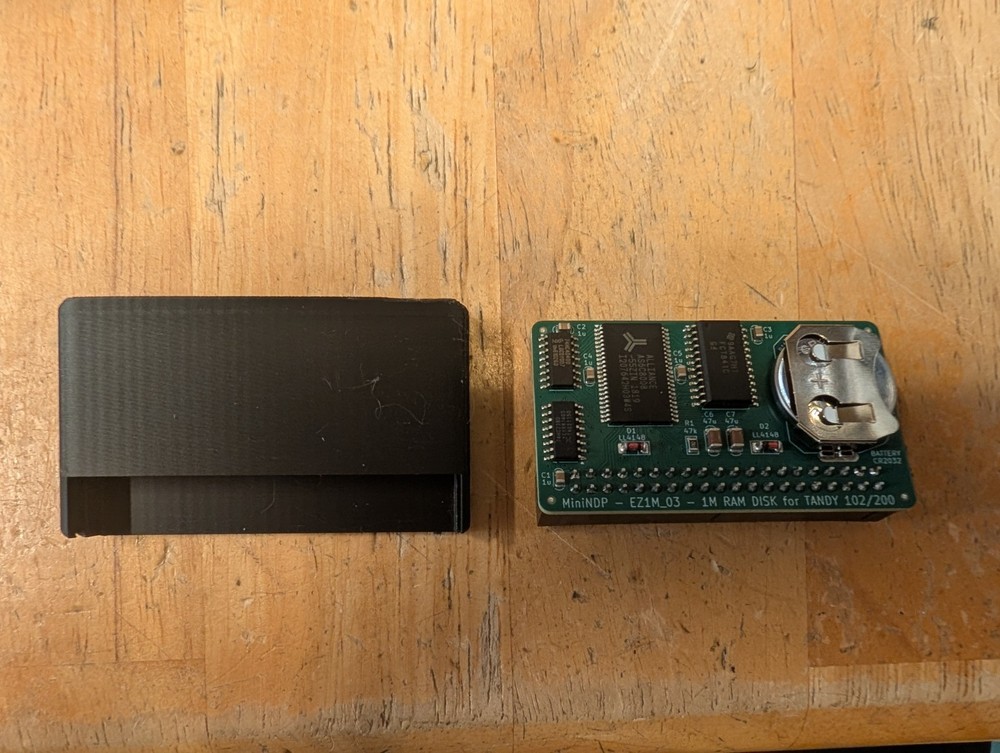 MiniNDP - RAMDisk for Tandy Model 102/200 with Cover