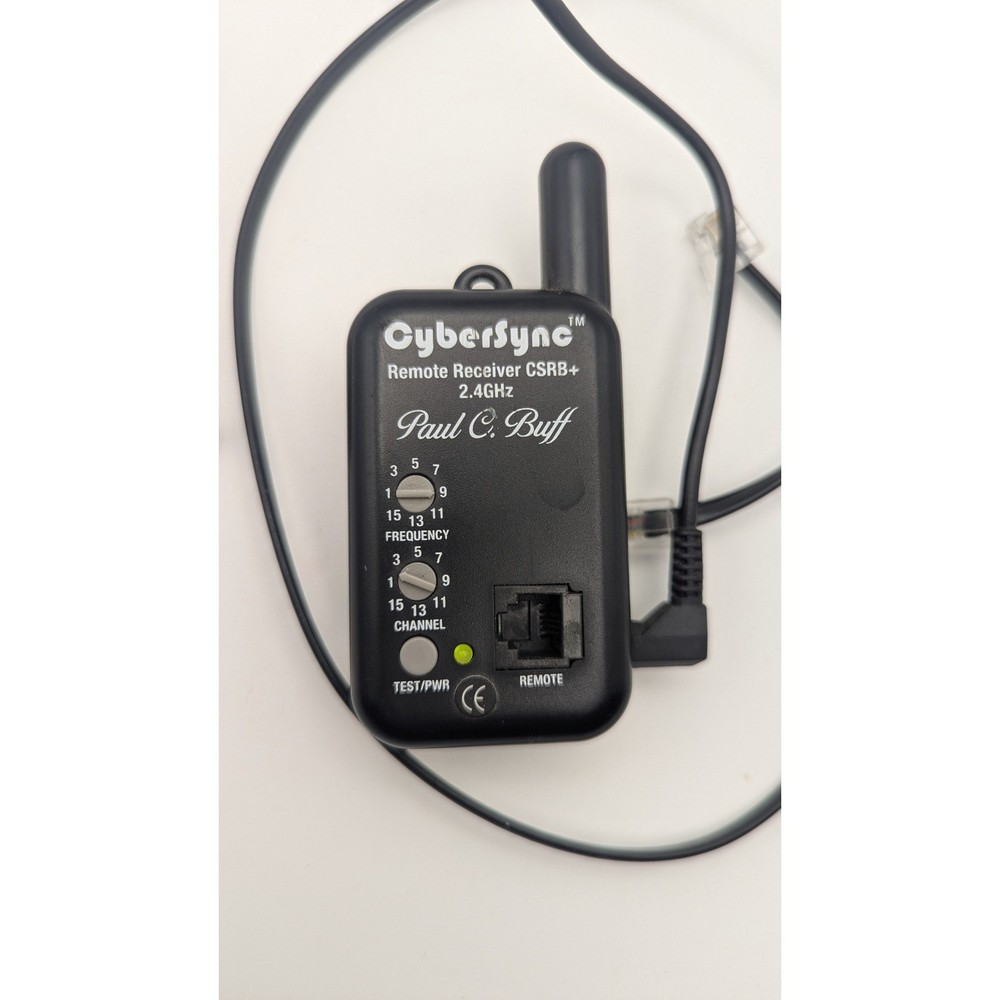 Paul C. Buff CyberSync Remote Receiver CSRB+ 2.4GHz Wireless Flash Trigger Black