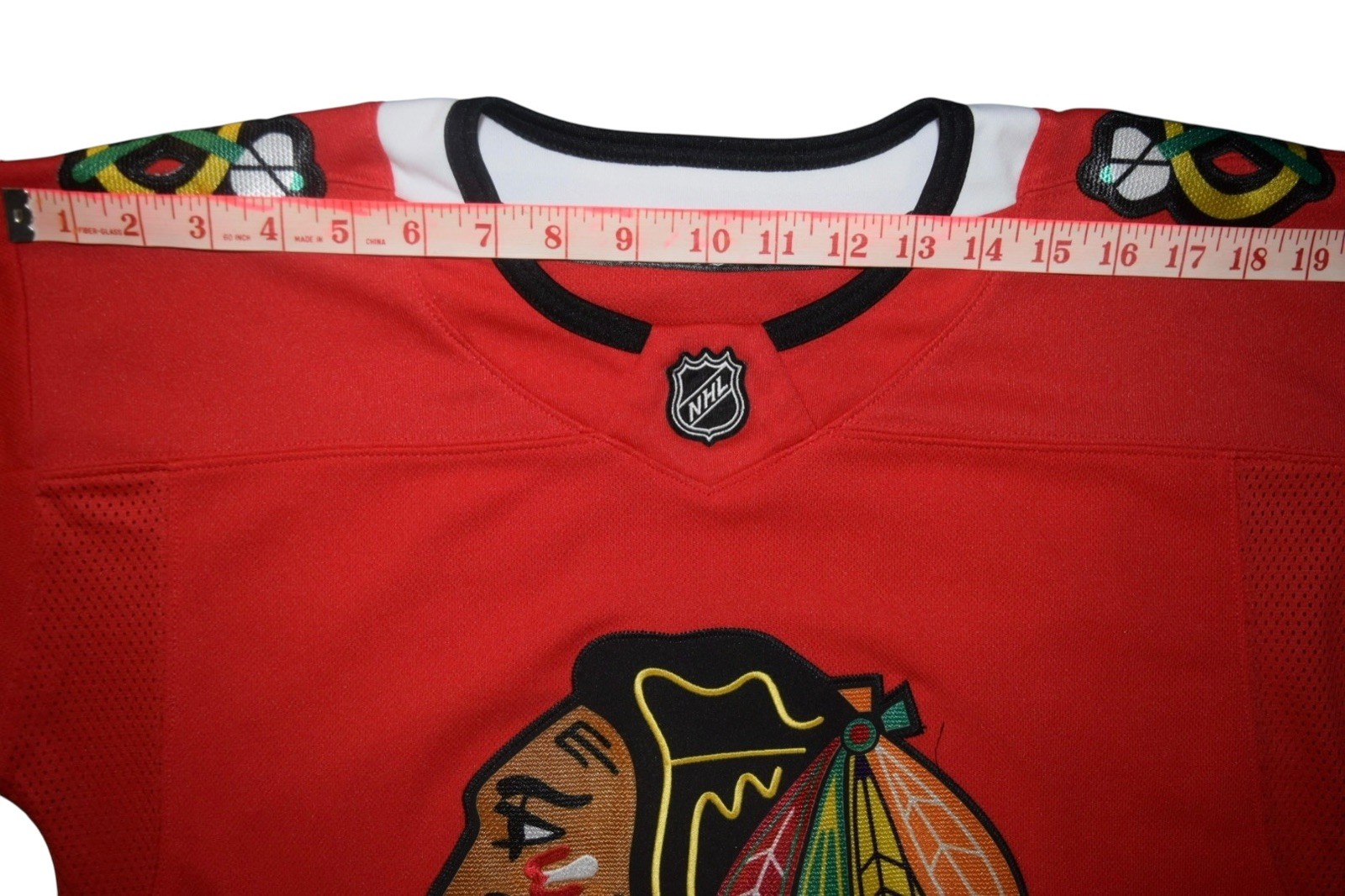 NHL Chicago Blackhawks Connor Bedard 98 Youth L/XL Red Hockey Jersey