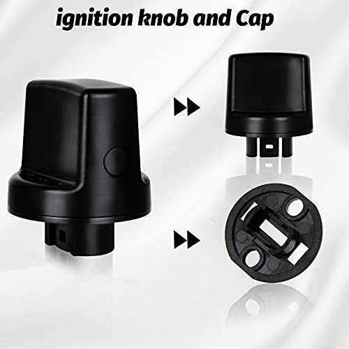 Ignition Key Knob Push Turn Switch & Insert Set Mazda Cx9 Accessories