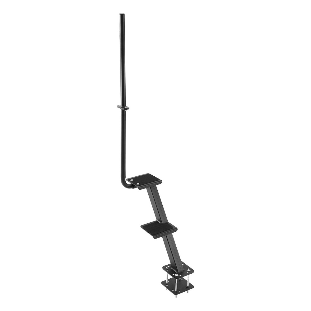 VEVOR Boat Trailer Steps Heavy Duty Boat Steps with Handle 2 Step Bottom Mount
