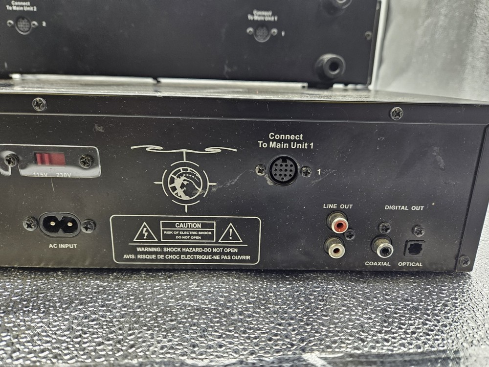 GEMINI CD 70 SYSTEM DJ Setup - Control Unit & Dual CD Player -