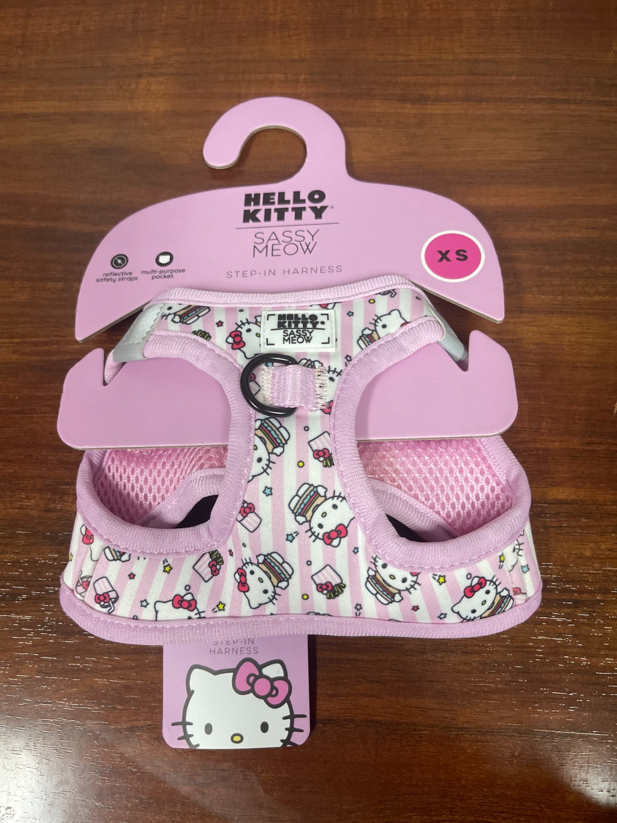 Hello Kitty Sassy Meow Step-In Harness Pink Size XS