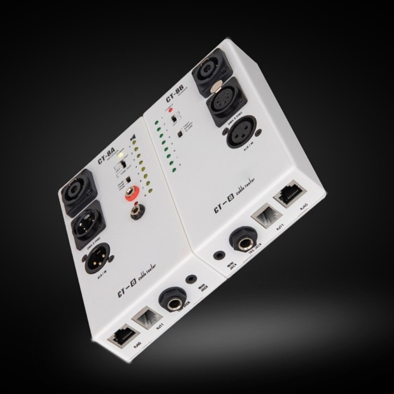 Precise Audiotory Line Testing Tool Multiple Purpose TRS RJ45 Interfaces Test