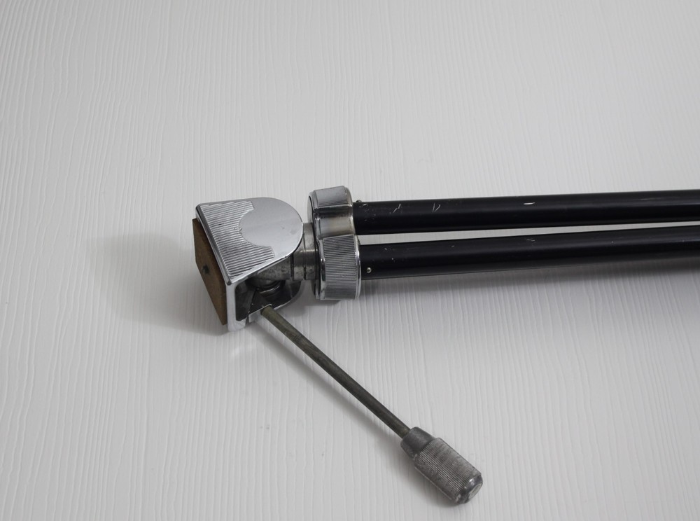 Vintage Old Camera Tripod Fully Functional Extendable 54”