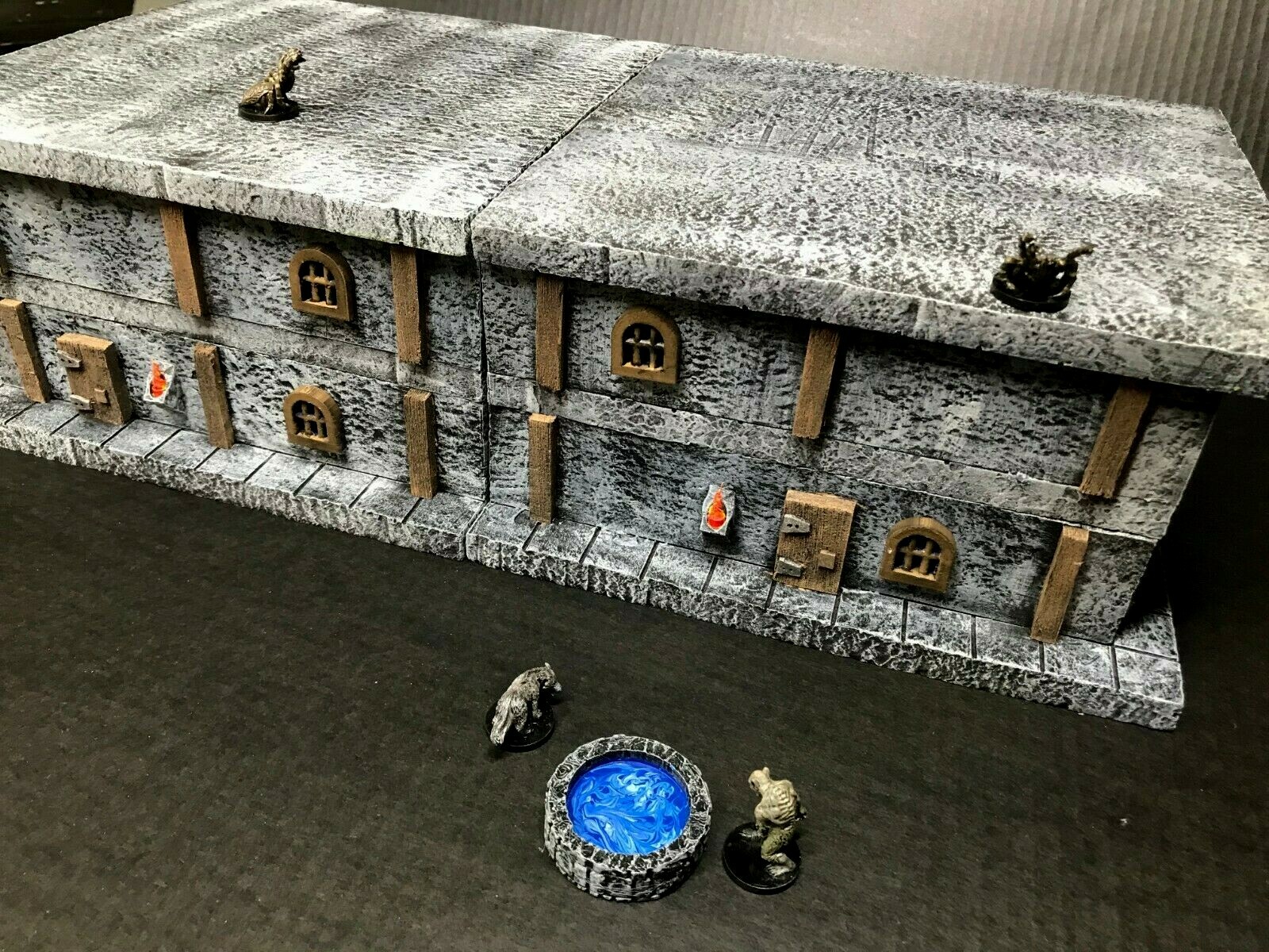 Tavern Inn Terrain Modular Set 28mm RPG Terrain for D&D