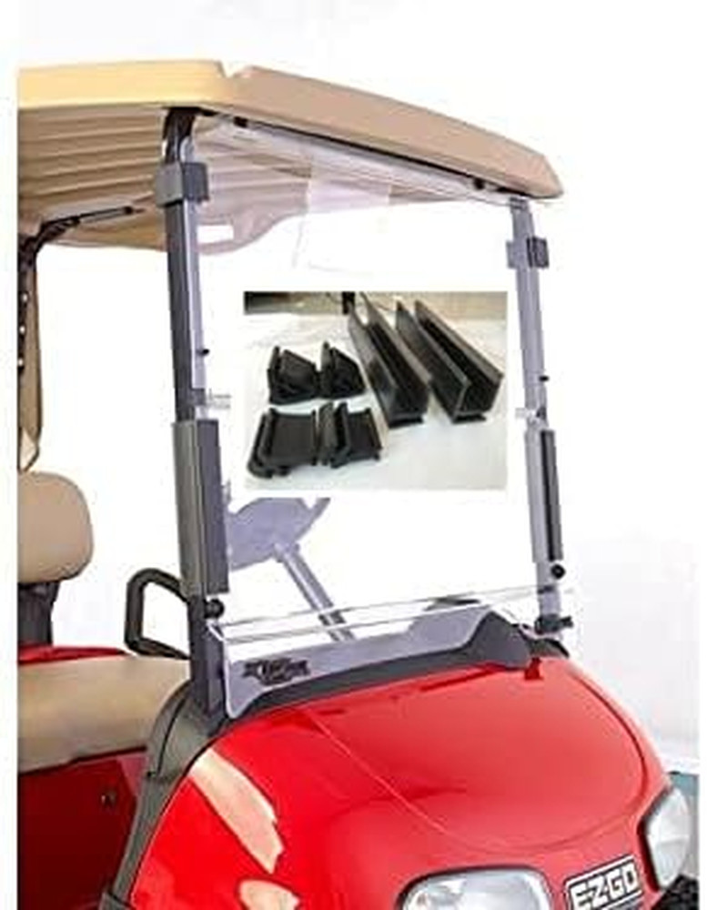 Golf Cart Windshield Mounting Kits | Windshield Sash Clips&Windshield Upper Reta