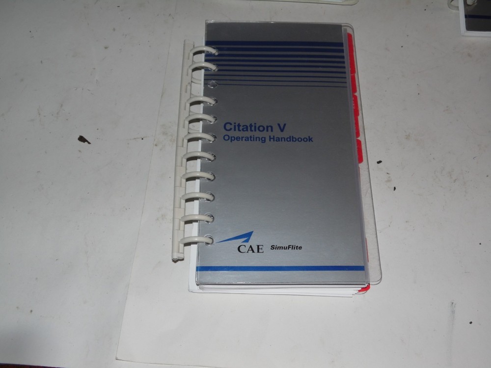 CAE Citation V Operating Handbook 2010