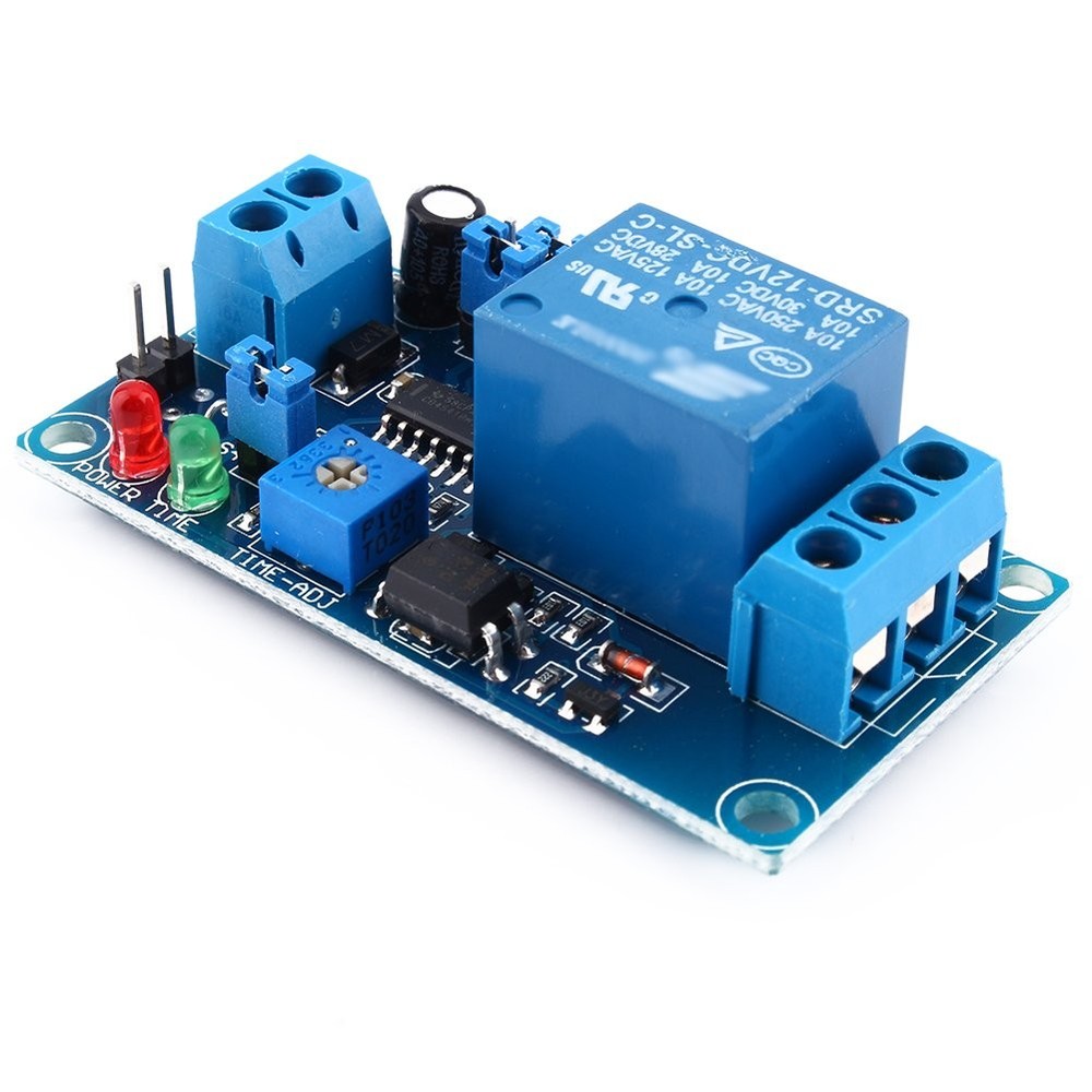 12V DC Delay Relay with Timer Turn on/Delay Off Switch Module...
