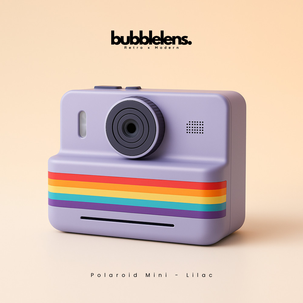 Polaroid Style Mini Instant Camera - Lilac