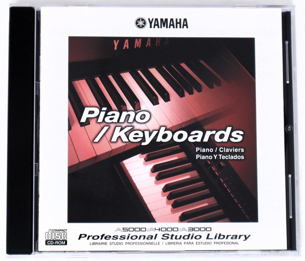 Yamaha Piano / Keyboards A3000 A4000 A5000 Format Sound Library/Sampling CD