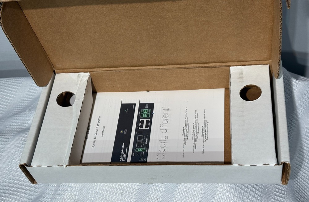 Clockaudio CDT 100 MK2 Dante Transporter