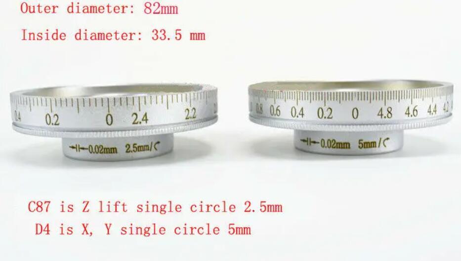 1PC Milling Machine Dial Ring Calibration Loop C87/2.5mm or D4/5mm The Mill Part