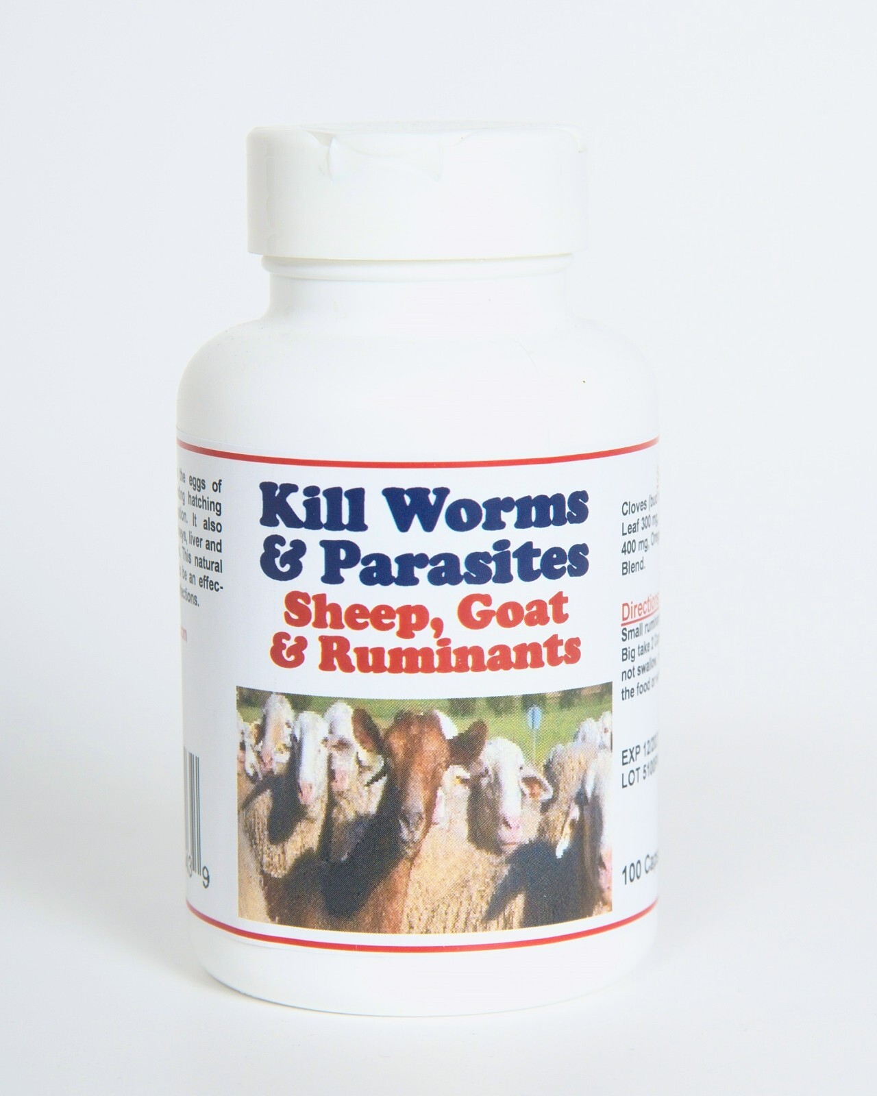 Sheep, Goat & Ruminants Anti-Parasites Anti-Worms - Dewormer - Made in USA