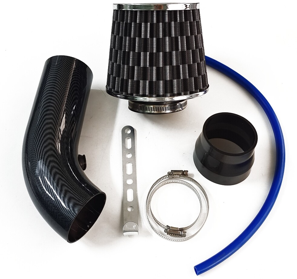 1set 3"Car Cold Air Intake Filter Induction Kit Pipe Power Flow Hose System 76mm