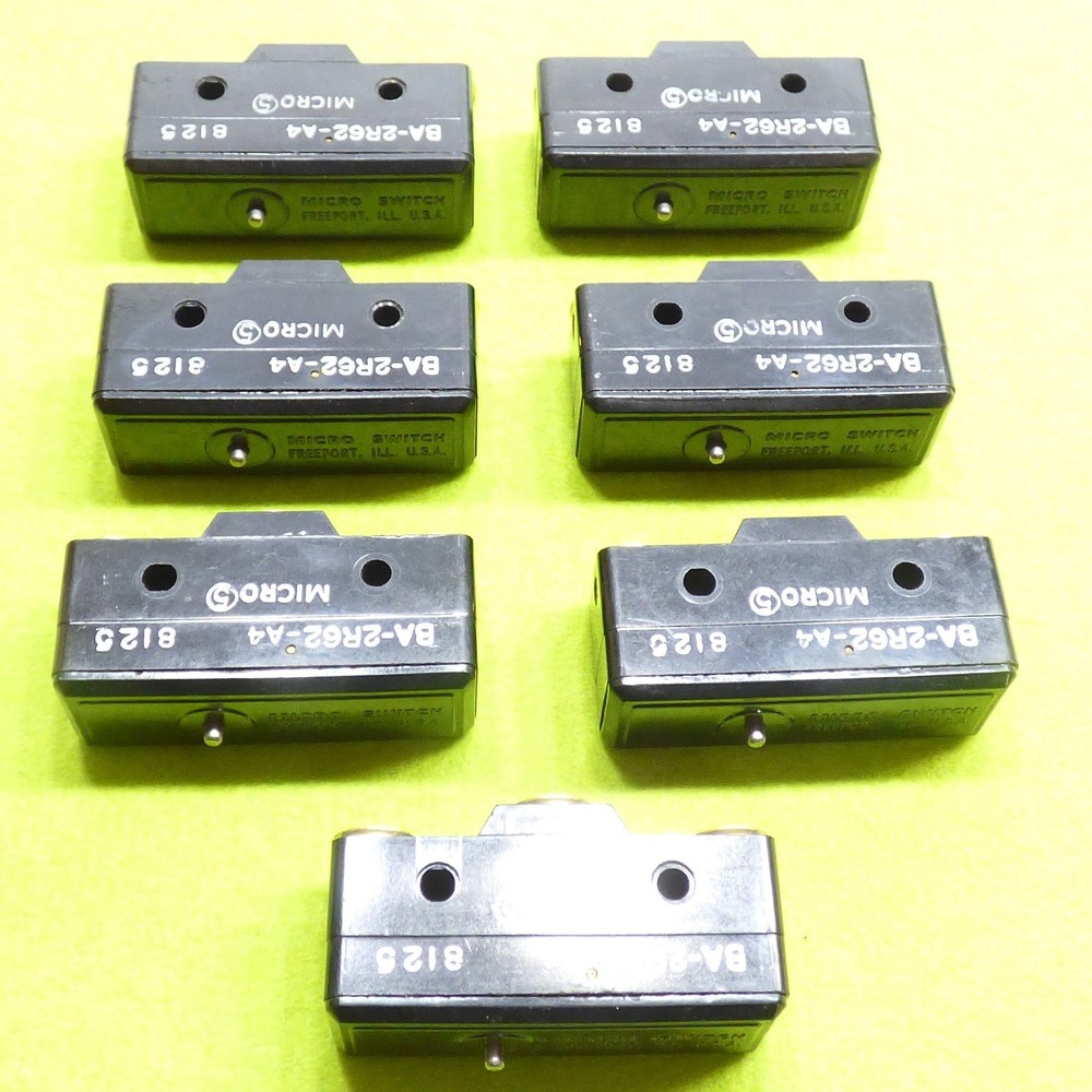 7 Microswitch lot BA-2R62-A4 micro switch