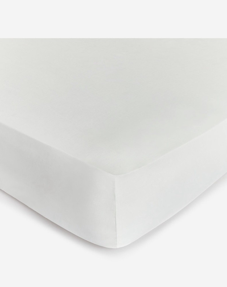 Soundly Percale Organic Crib Sheet