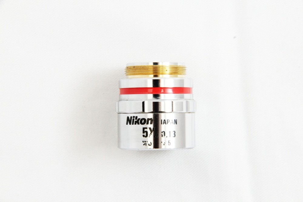 Nikon CF Plan 5x/0.13 ∞/0 EPI WD22.5 Microscope Objective #5548