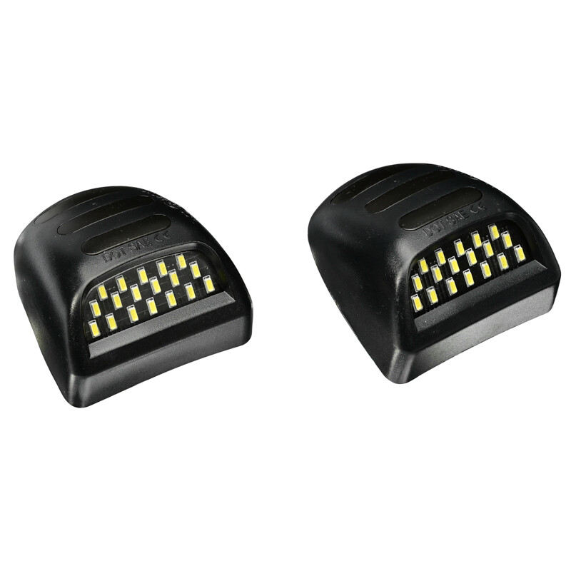 Plug-N-Play LED License Number Plate Light For Chevy Silverado 1500 2500 3500